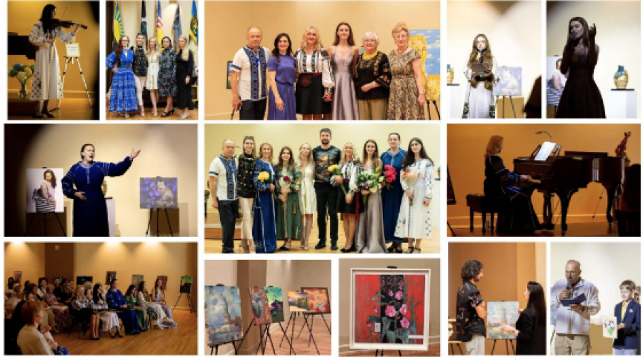 Благодійна виставка-аукціон “Об’єднанні Україною”